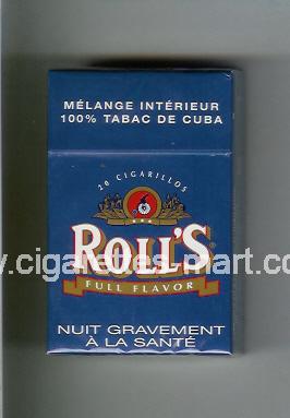 Roll`s (design 1A) (Full Flavor) ( hard box cigarettes )